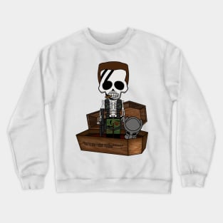 "Bone Idols" Casket No.23 - Dead Dutch Crewneck Sweatshirt